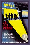 La Luz Vende-J. Cuellar-Framed Stretched Canvas