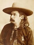 Oklahoma Bill's Wild West Performer & Cornetist-J.D. Maxwell-Framed Stretched Canvas