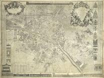 Nouveau Plan de Paris, 1728-J^ Delagrive-Giclee Print