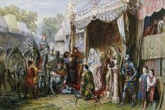 Lancelot Defeats Mador-J.E. Buckley-Framed Giclee Print