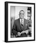 J. Edgar Hoover, Founder of the Federal Bureau of Investigation. September 28, 1961-null-Framed Photo