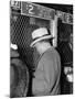 J Edgar Hoover Placing a Bet at the Two Dollar Window-null-Mounted Photo