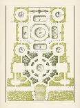 Green Garden Maze III-J.F. Blondel-Framed Art Print