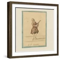 J. F. Handel, Mid-19th Century-null-Framed Giclee Print