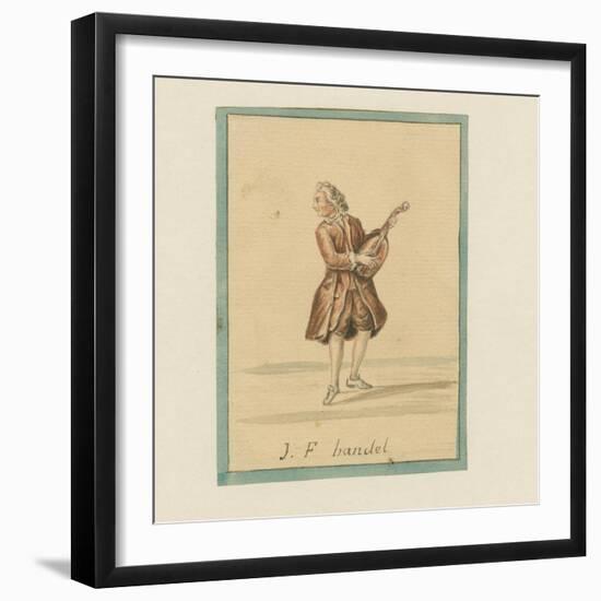 J. F. Handel, Mid-19th Century-null-Framed Giclee Print