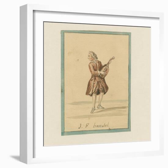 J. F. Handel, Mid-19th Century-null-Framed Giclee Print