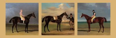 Equestrian Panel-J.F. Herring & J. Ferneley-Framed Premium Giclee Print