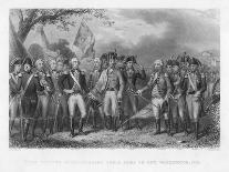 The British Surrender Their Arms to the American Army at Yorktown-J.f. Renault-Art Print
