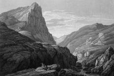 Castle Crag and Bowder Stone, Lake District-J Farington-Art Print