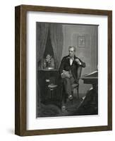 J Fenimore Cooper-Alonzo Chappel-Framed Art Print
