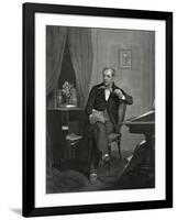 J Fenimore Cooper-Alonzo Chappel-Framed Art Print