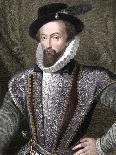 Sir Walter Raleigh, English writer, poet, courtier, adventurer and explorer, (1821)-J Fitler-Giclee Print