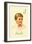 J for Jacob-Ida Waugh-Framed Art Print