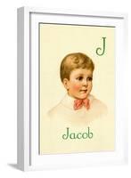 J for Jacob-Ida Waugh-Framed Art Print