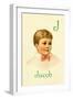 J for Jacob-Ida Waugh-Framed Art Print