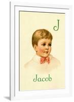 J for Jacob-Ida Waugh-Framed Art Print