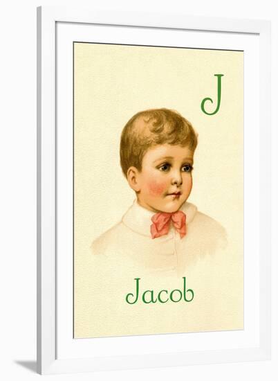 J for Jacob-Ida Waugh-Framed Art Print