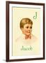 J for Jacob-Ida Waugh-Framed Art Print