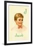 J for Jacob-Ida Waugh-Framed Art Print
