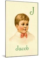 J for Jacob-Ida Waugh-Mounted Art Print