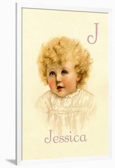 J for Jessica-Ida Waugh-Framed Art Print
