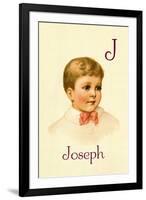 J for Joseph-Ida Waugh-Framed Art Print