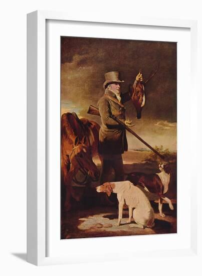 'J.G. Shaddick, the Celebrated Sportsman', 1806-Benjamin Marshall-Framed Giclee Print