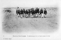 French Foreign Legion Cavalry, Forthassa Gharbia, Algeria, C1905-J Geiser-Giclee Print