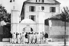 Barracks of the Recruits, French Foreign Legion, Sidi Bel Abbes, Algeria, 14 July 1906-J Geiser-Giclee Print