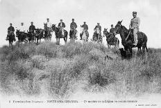 A Detachment of the French Foreign Legion in the Sahara Desert, Algeria, C1905-J Geiser-Giclee Print