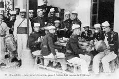 Barracks of the Recruits, French Foreign Legion, Sidi Bel Abbes, Algeria, 14 July 1906-J Geiser-Giclee Print