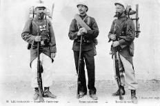 A Detachment of the French Foreign Legion in the Sahara Desert, Algeria, C1905-J Geiser-Giclee Print