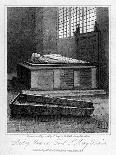 Bishop Andrew's Tomb, St Mary Overie's Church, Southwark, London, 1817-J Greig-Giclee Print