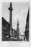 Bishop Andrew's Tomb, St Mary Overie's Church, Southwark, London, 1817-J Greig-Framed Giclee Print