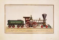 Portland and Co. Locomotive Works-J.H. Bufford-Stretched Canvas