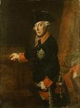 Frederick Ii the Great of Prussia, C.1763-J.H.C. Franke-Stretched Canvas