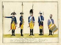 Drittes Regiment Garde, C.1784-J. H. Carl-Giclee Print