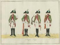 Drittes Regiment Garde, C.1784-J. H. Carl-Giclee Print