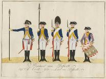 Second Guard Regiment, C.1784-J. H. Carl-Giclee Print