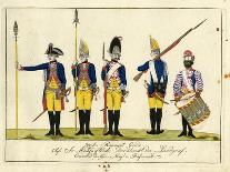 Erstes Regiment Garde, C.1784-J. H. Carl-Giclee Print