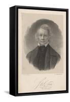 J.H. Cone, Litho by Francis D'Avignon, 1840-Martin M. Lawrence-Framed Stretched Canvas
