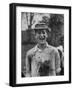 J.H.D. Briscol Having a Mud Splattered Face and Shirt After Informal Game of Football-Cornell Capa-Framed Photographic Print