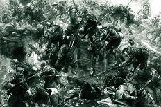 WW1 - Western Front - Canadian Troops in Action at St. Eloi-J.H. Jurres-Art Print