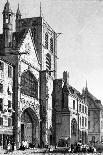 Paris, France - Eglise Saint Merri, Rue Saint Martin-J. Havell-Art Print