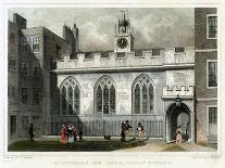 The New Library and Parliament Chambers, Temple, London, 1829-J Hinchcliff-Giclee Print