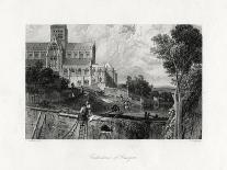 Scalloway Bay and Castle, Zetland, 19th Century-J Horsburgh-Framed Giclee Print