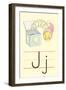 J Is for Jack-In-The-Box-null-Framed Art Print