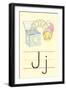 J Is for Jack-In-The-Box-null-Framed Art Print