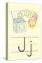 J Is for Jack-In-The-Box-null-Stretched Canvas