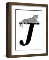 J is for Jaguar-Stacy Hsu-Framed Art Print